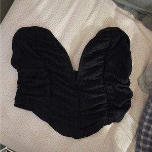 Shein crop strapless tank